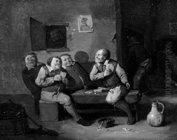 Im Wirtshaus: Kartenspieler - view 1
