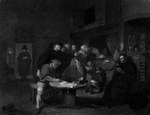 Das Testament by Egbert van Heemskerck the Younger