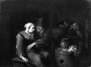 Wirtshausszene by Egbert van Heemskerck the Younger