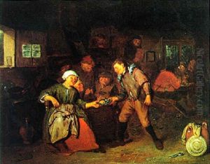 Bauern Im Wirtshaus by Egbert van Heemskerck the Younger