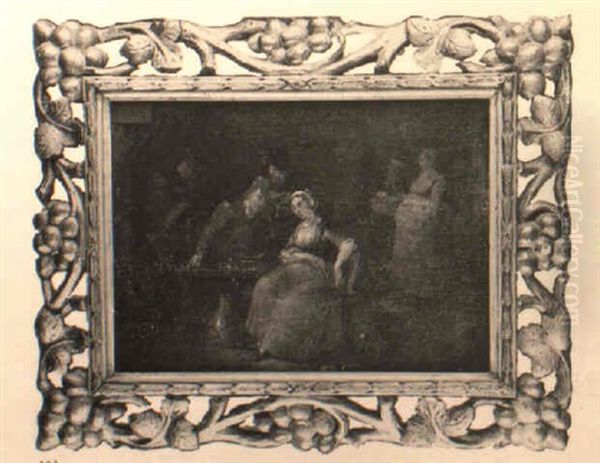 Figures In A Tavern - view 1