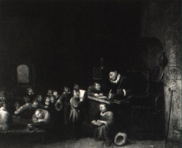 The Interior Of A Schoolroom - view 1