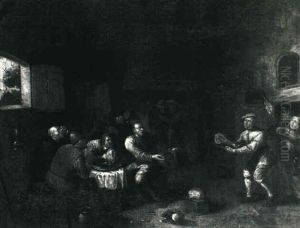 Interior With Peasants Eating