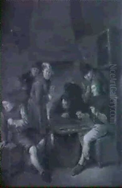 Scene D'auberge: Fumeurs Et Joueurs - view 1