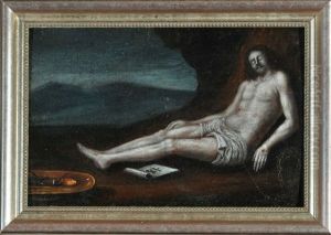Vom Kreuz Abgenommener Leichnam Christi by Maerten Jacobsz van Heemskerck