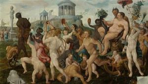 Triumphzug Des Bacchus by Maerten Jacobsz van Heemskerck