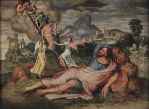 Jacob's Dream by Maerten Jacobsz van Heemskerck
