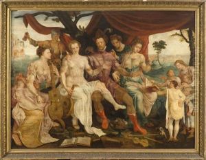 L'enfant Prodigue by Maerten Jacobsz van Heemskerck