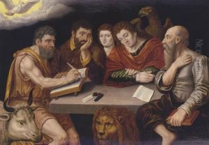 The Four Evangelists by Maerten Jacobsz van Heemskerck