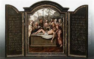 Deposizione Nel Sepolcro by Maerten Jacobsz van Heemskerck