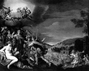 An Allegory With Apollo And Other Olympian Gods