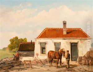 The Barrel Maker by Georgius Heerebaart
