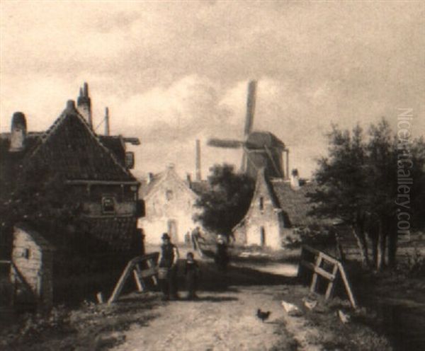A Village Scene - view 1