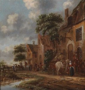 Outside A Tavern Outside A Tavern