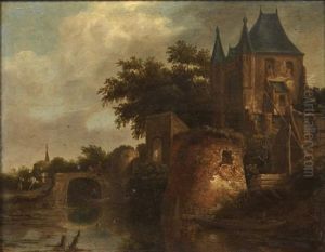Canal A L'entree D'une Ville