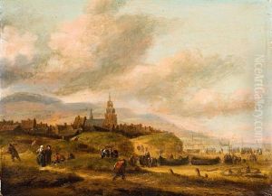 Paysage En Zelande by Thomas Heeremans