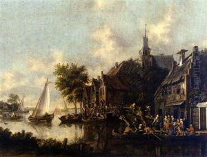 Paysage Fluvial Anime by Thomas Heeremans