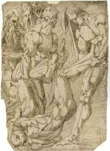 Studies Of Male Nudes - view 1