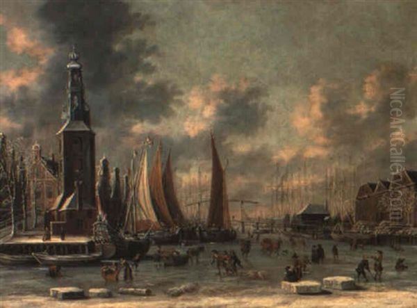 Amsterdam Seen From The Scheepjesbrug - view 1