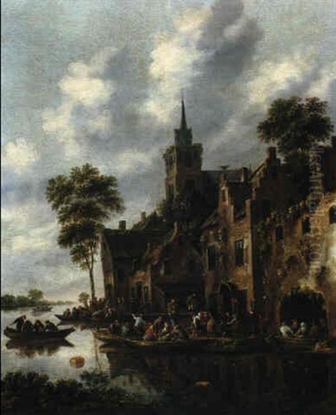 A Riverside Town - view 1