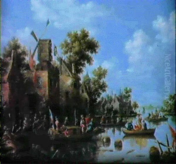Dorf An Einem Fluss - view 1