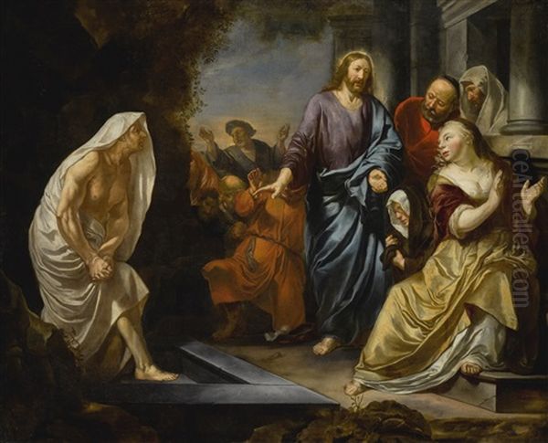 The Raising Of Lazarus - view 1