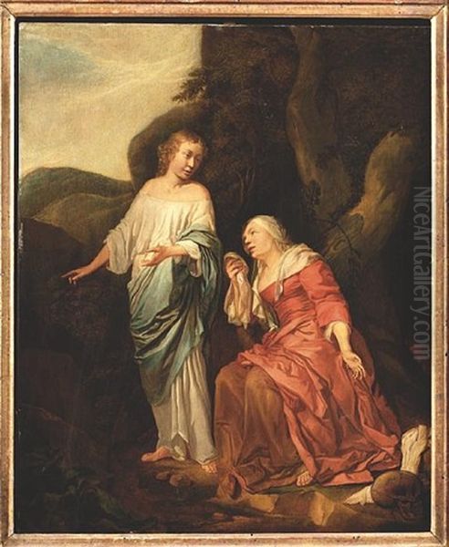 Hagar Comforted By The Angel - view 1