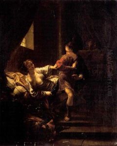 Joseph Et La Femme De Putiphar by Hendrik Heerschop