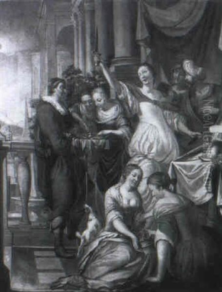 Achilles Among The Daughters Of Lycomedes - view 1