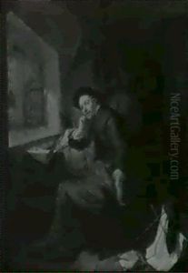 A Cartographer In An Interior