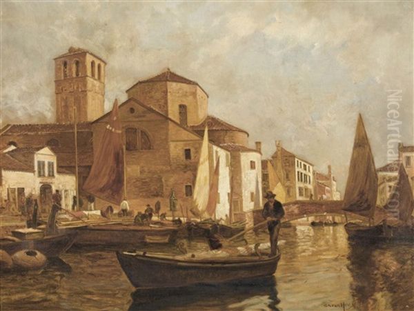 Kanalpartie Bei Venedig - view 1