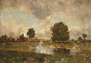 Large River Landscape Large River Landscape