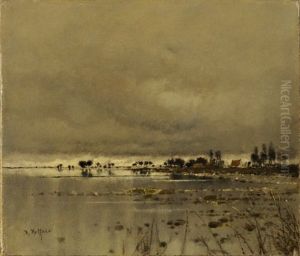 Seelandschaft Mit Dorf Seelandschaft Mit Dorf