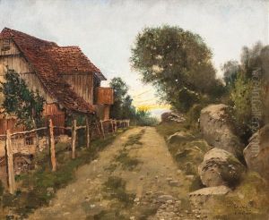 Gehoft Bei Weggis by Karl Heffner