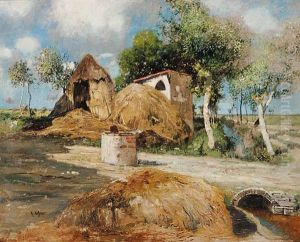 Untitled - Old European Farm by Karl Heffner