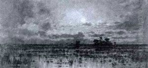 Weite Moorlandschaft by Karl Heffner