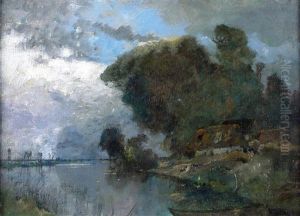 Gewitter In Der Mark by Karl Heffner