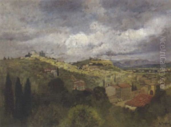 Landschaft Mit Sicht Auf Florenz - view 1