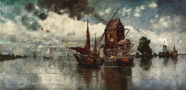 Alte Muhle Bei Dordrecht - view 1