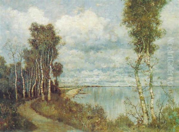 Birken Am See, Erinnerung An Corot - view 1