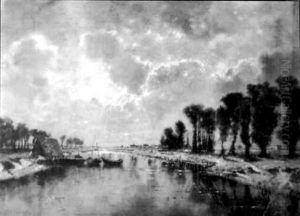 Niederdeutsche Landschaft by Karl Heffner