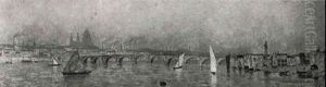 Blackfriars Bridge, London by Karl Heffner
