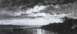 Mondschein Uber Dem Starnberger See