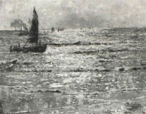 Fishing Boat Off Rugen