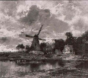 Motiv Aus Holland by Karl Heffner