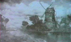 Mecklenburger Seelandsachft by Karl Heffner