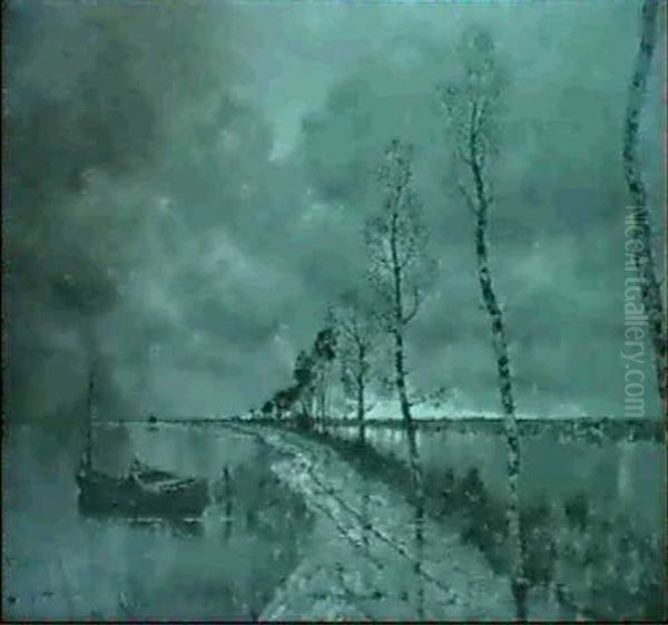 Hollandische Deichlandschaft - view 1