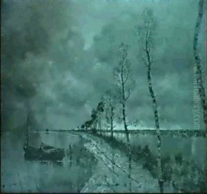 Hollandische Deichlandschaft