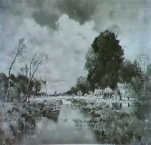 Motiv Bei Doberan Mecklenburg by Karl Heffner