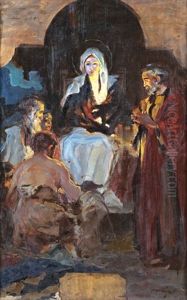 Jezus Szuletese by Laszlo Hegedus